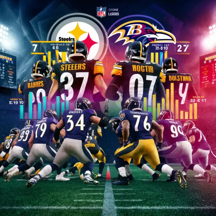 steelers vs baltimore ravens match player stats