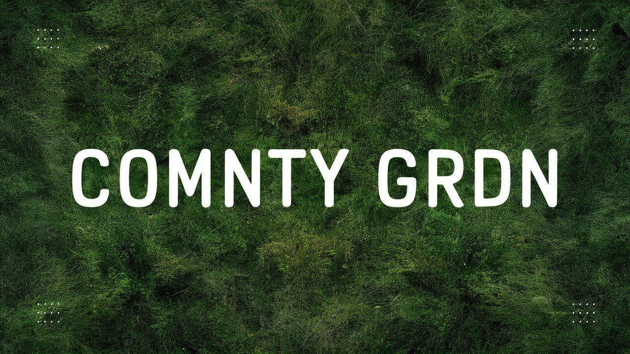 Cmnty Grdn: The Complete Guide to Building a Successful Community Garden