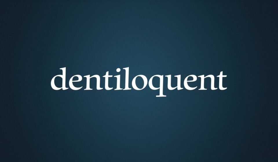 dentiloquent