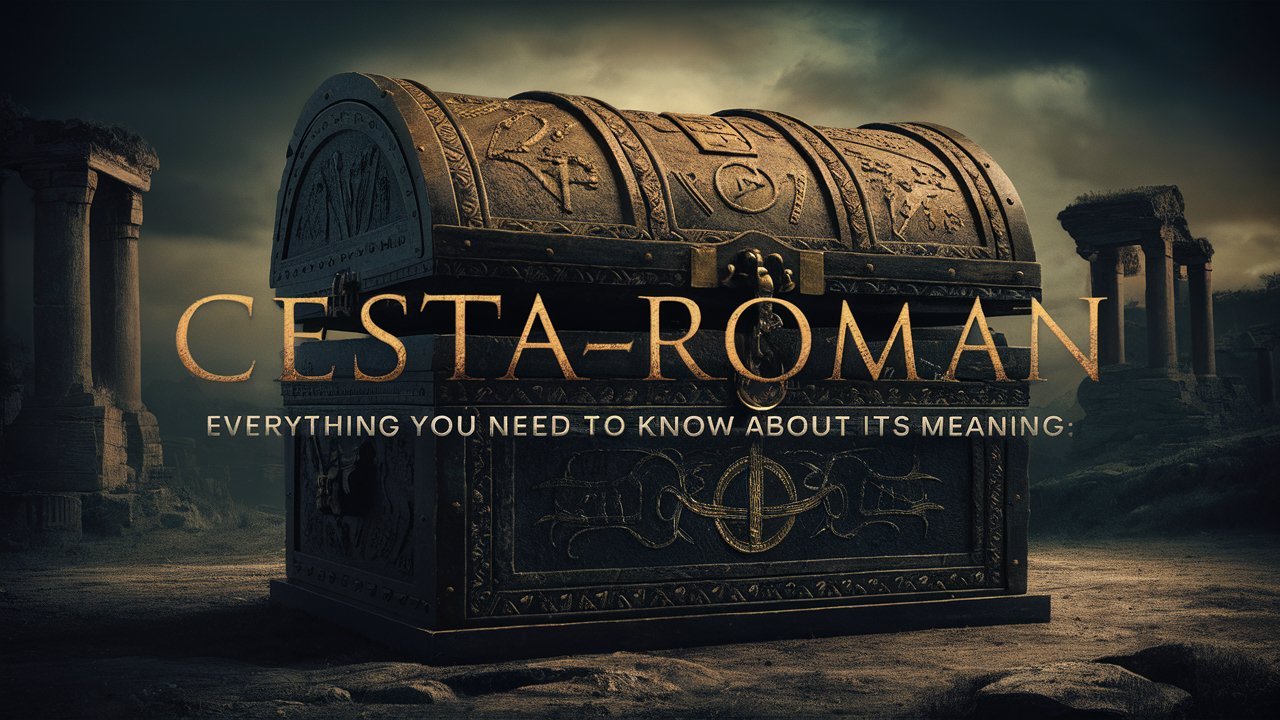 Cesta Roman: Everything You Need to Know About Its Meaning, History, and Significance