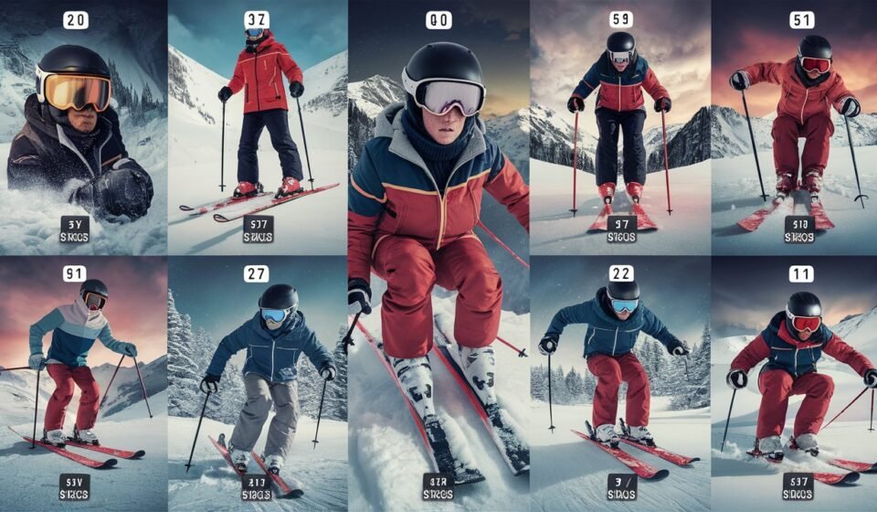 how to ski