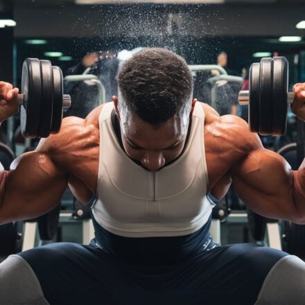 dumbbell shoulder press