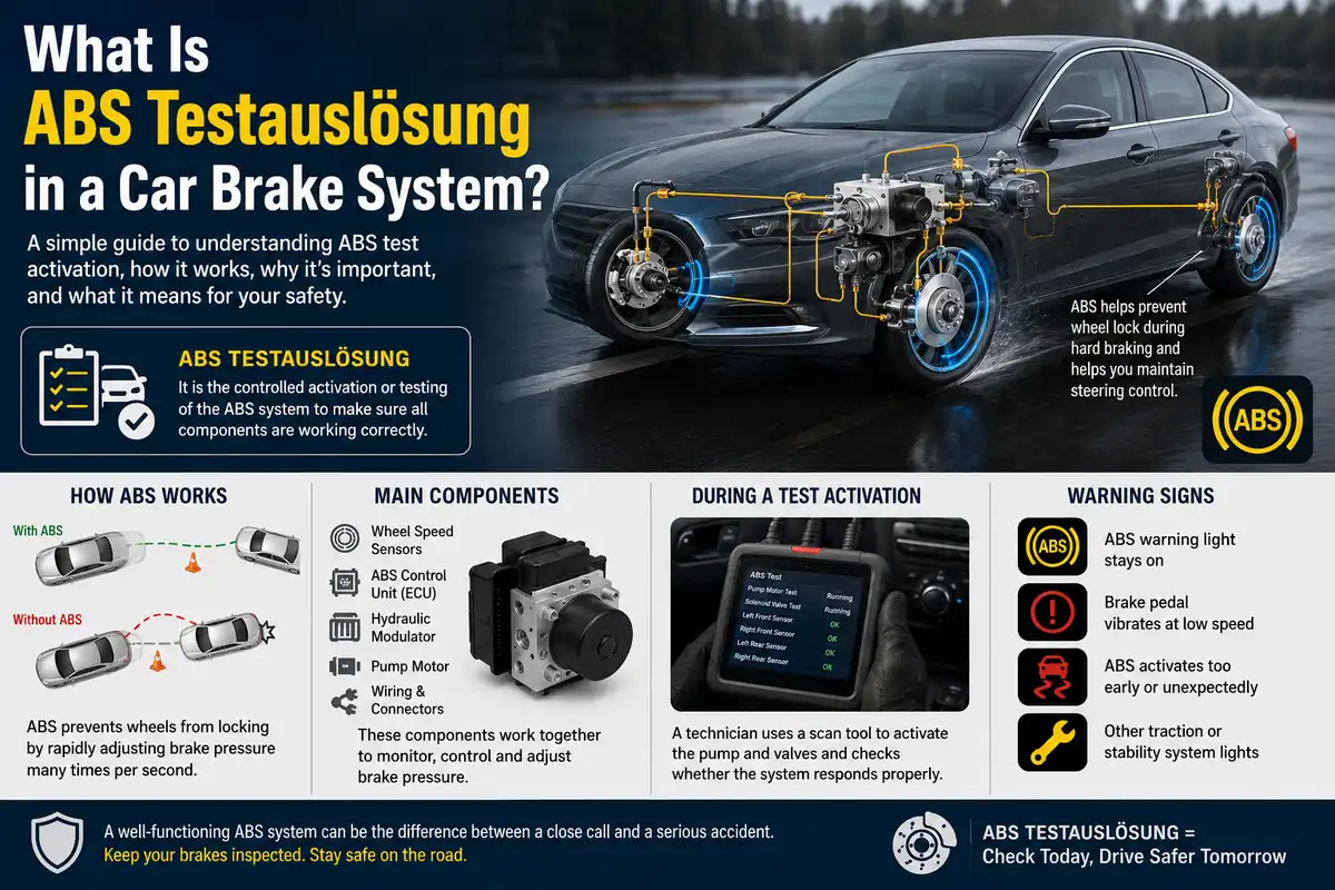 ABS Testauslösung Guide Symptoms Repair & Testing Tips