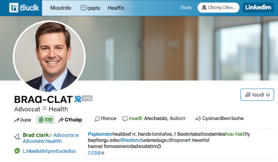 brad clark advocate health cfo linkedin profile