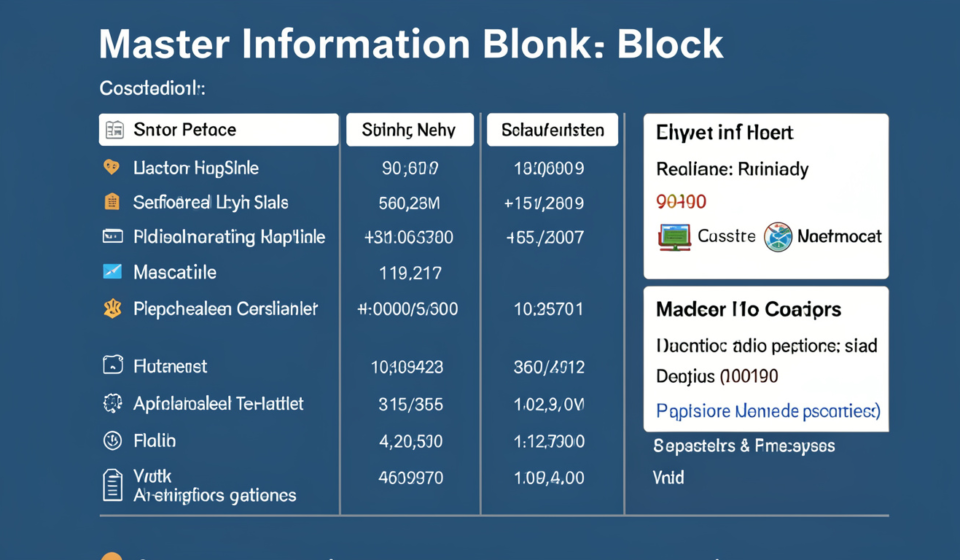 master information block