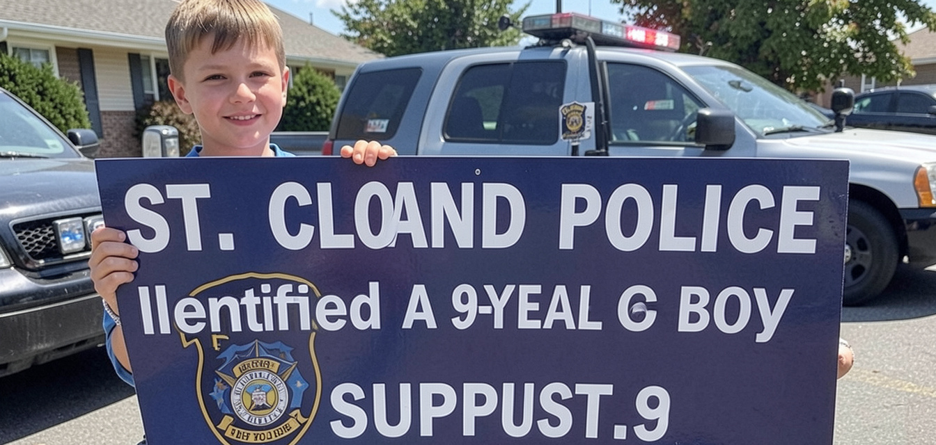 st. cloud police identified a 9-year-old boy as suspect