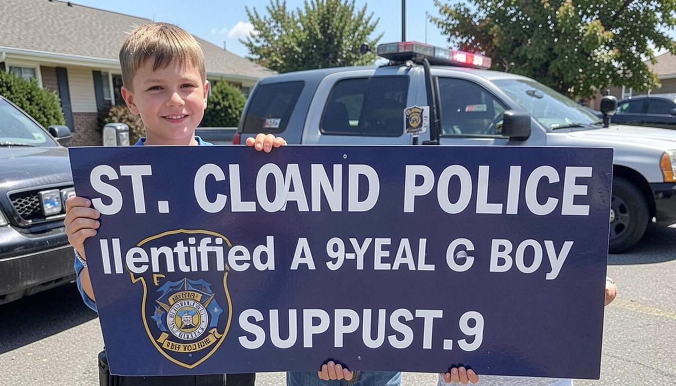St. Cloud Police Identify 9-Year-Old Boy Suspect